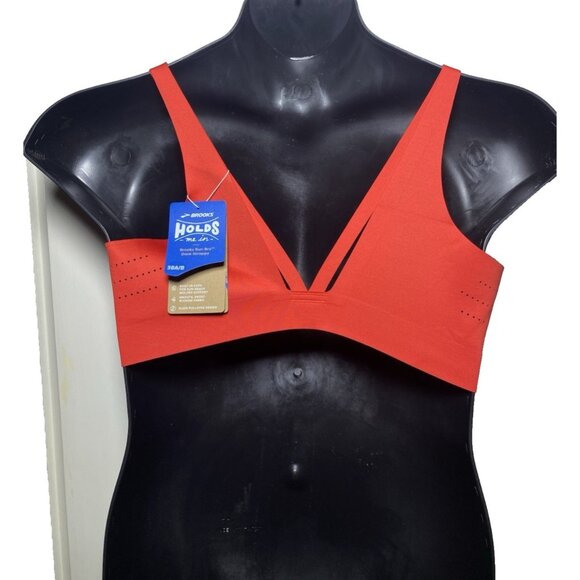 Brooks 38 A/B Dare Strappy Run Jamberry Chafe Free Sports Bra - Picture 2 of 11